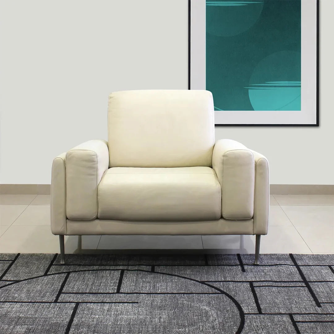 Sillón Link blanco marfil. Muebles Italianos