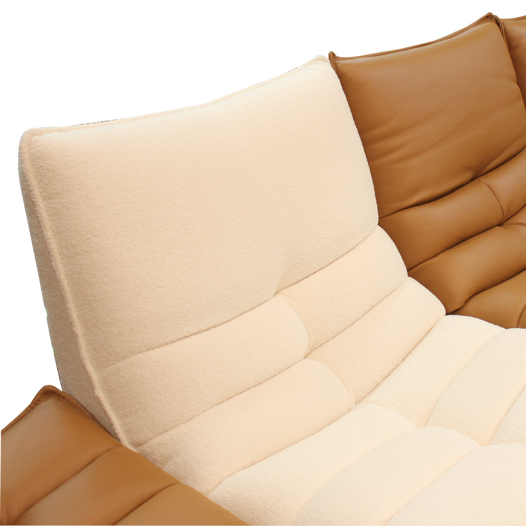 Sillón Zip Relax sin brazos en tela