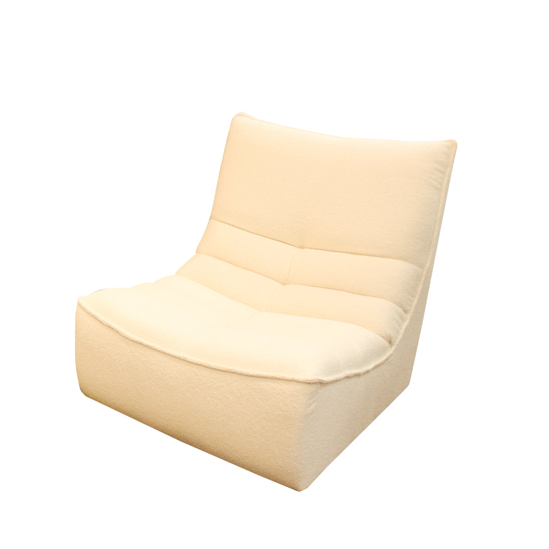 Sillón Zip Relax sin brazos en tela