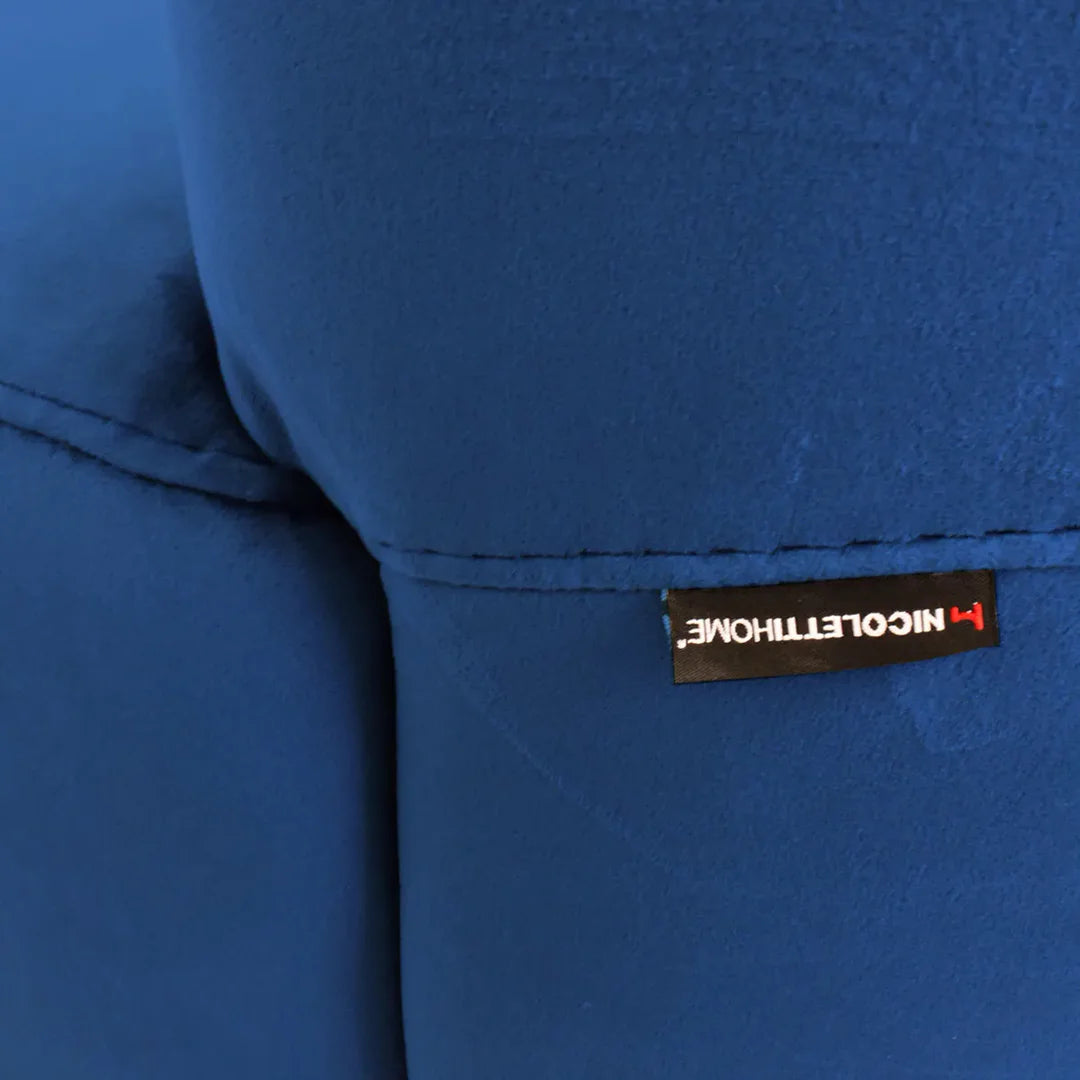 Sillón World giratorio en terciopelo. Muebles Italianos