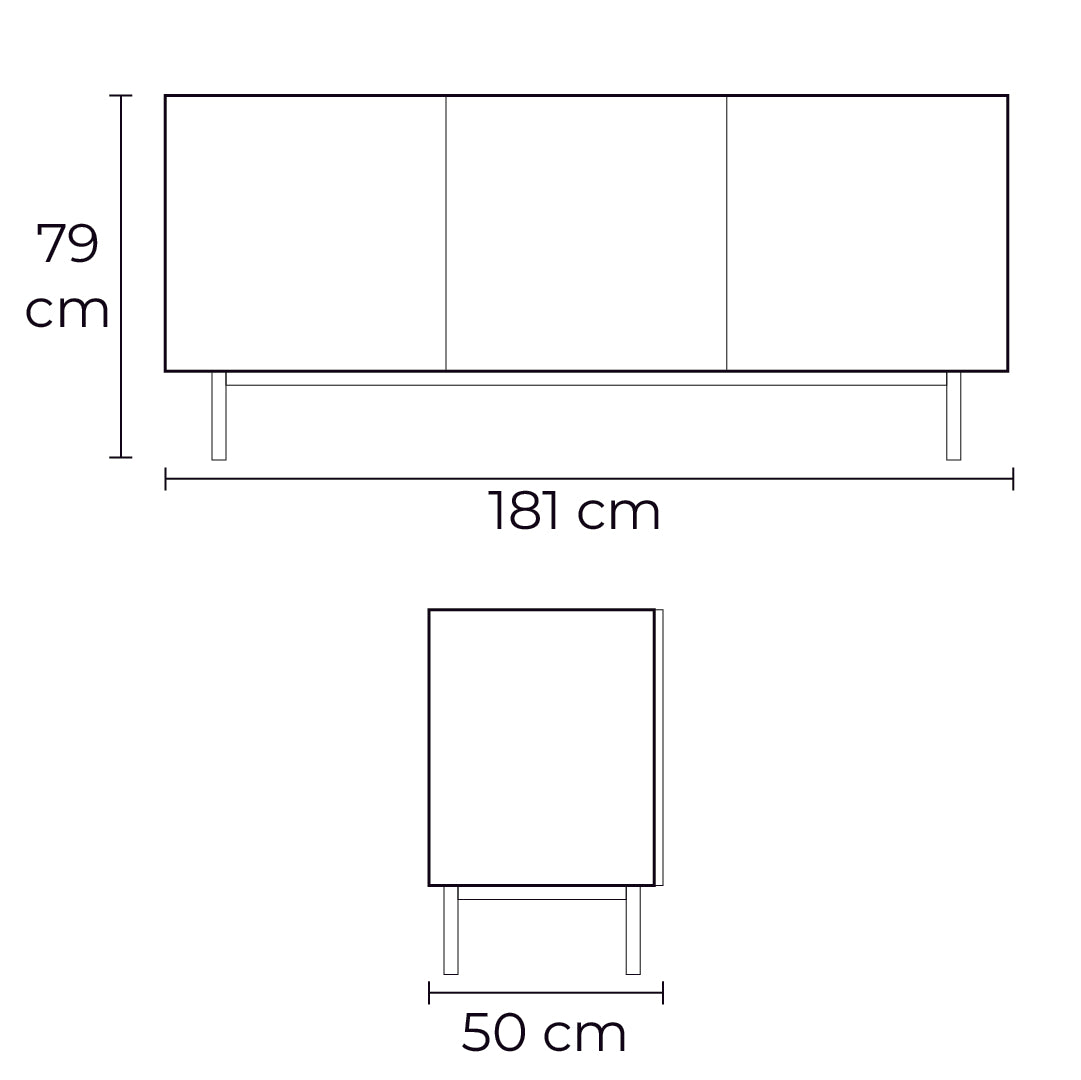 Bufetero Sinuosa Chico