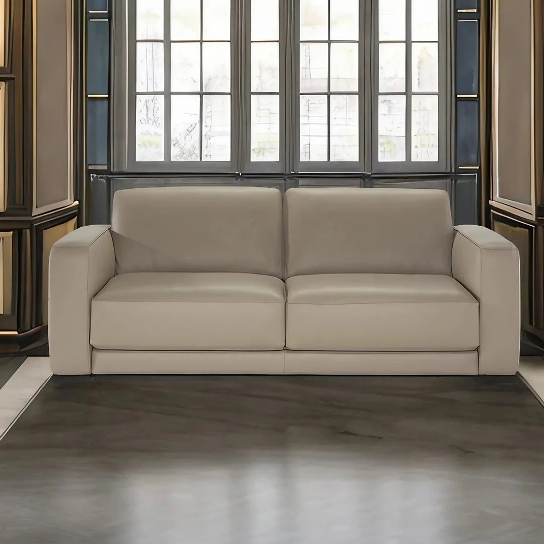 Sofá Boston piel. Muebles Italianos