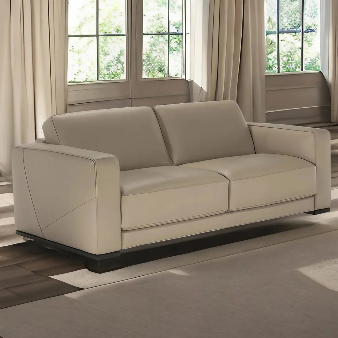 Sofá Boston piel. Muebles Italianos