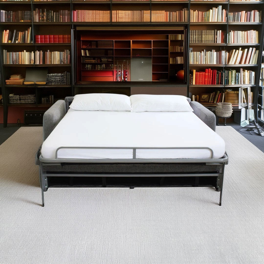 Sofá cama Fascino Natuzzi en tela minerva