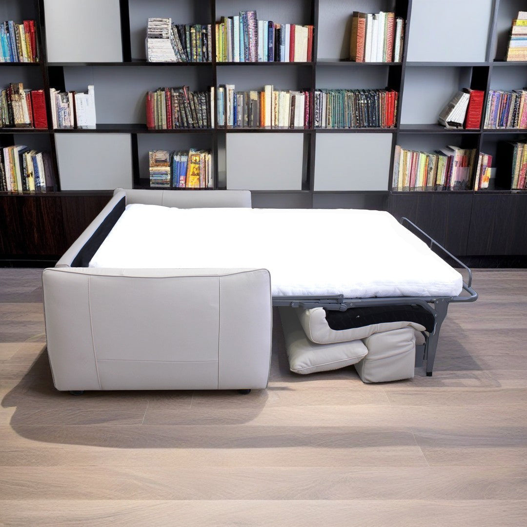 Sofá cama Meraviglia Natuzzi en piel