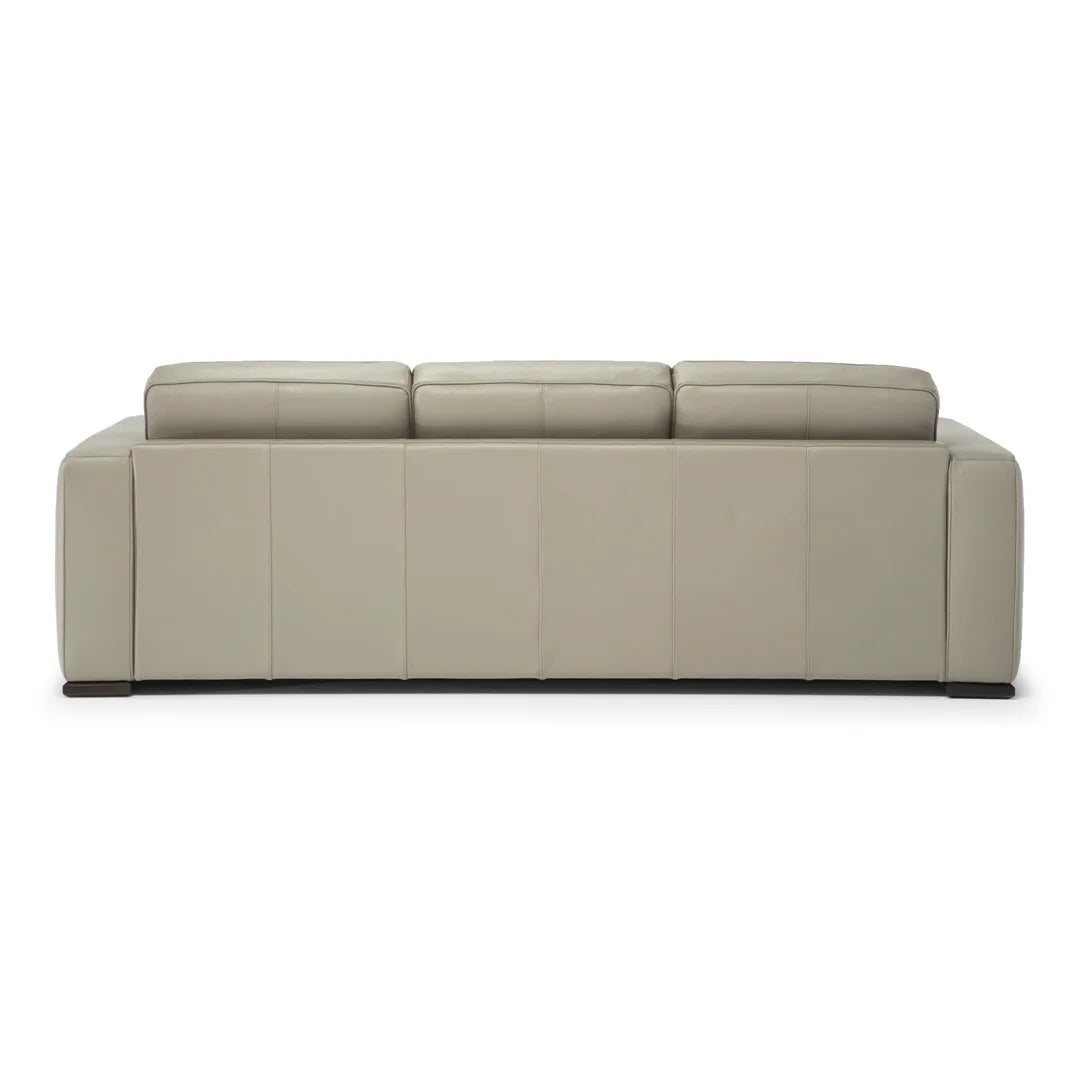 Sofá largo Boston piel. Muebles Italianos