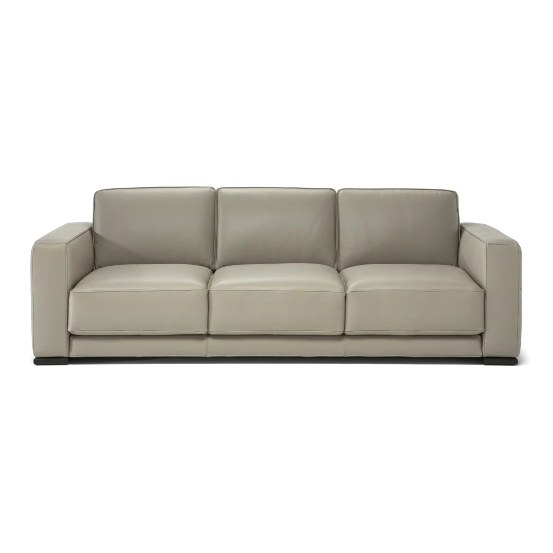 Sofá largo Boston piel. Muebles Italianos