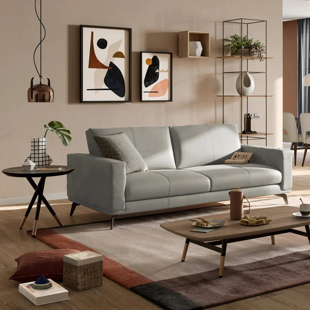 Sofá Wessex piel. Muebles Italianos