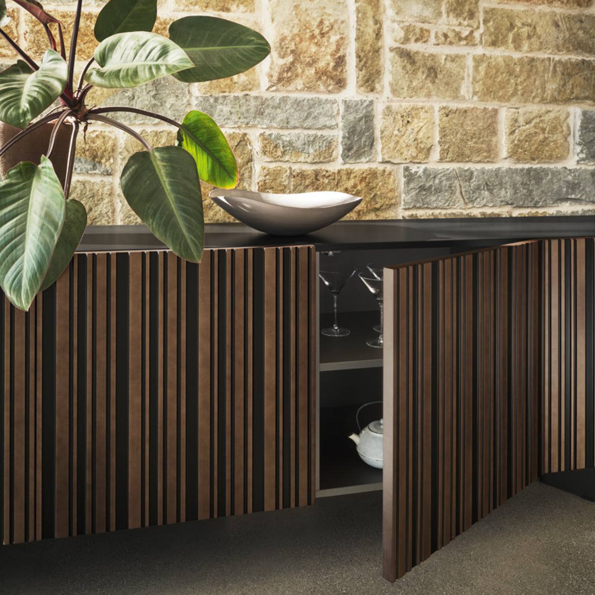 Bufetero Stripes Grande