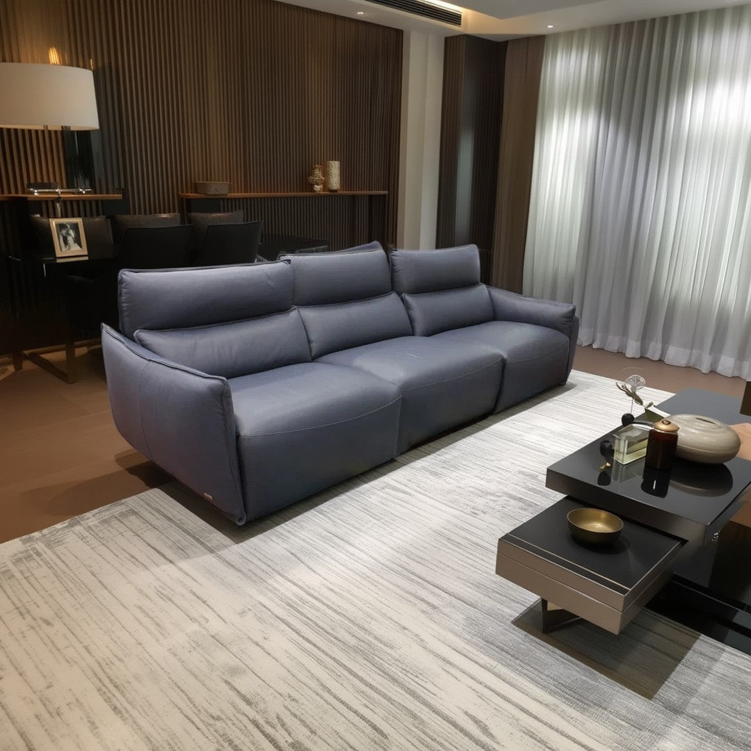Sofá Stupore Reclinable de 3 plazas de piel Natuzzi