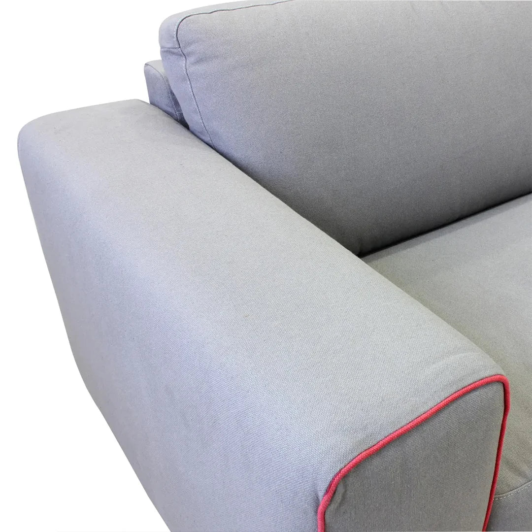 Sofa Iseo fango rojo. Muebles Italianos