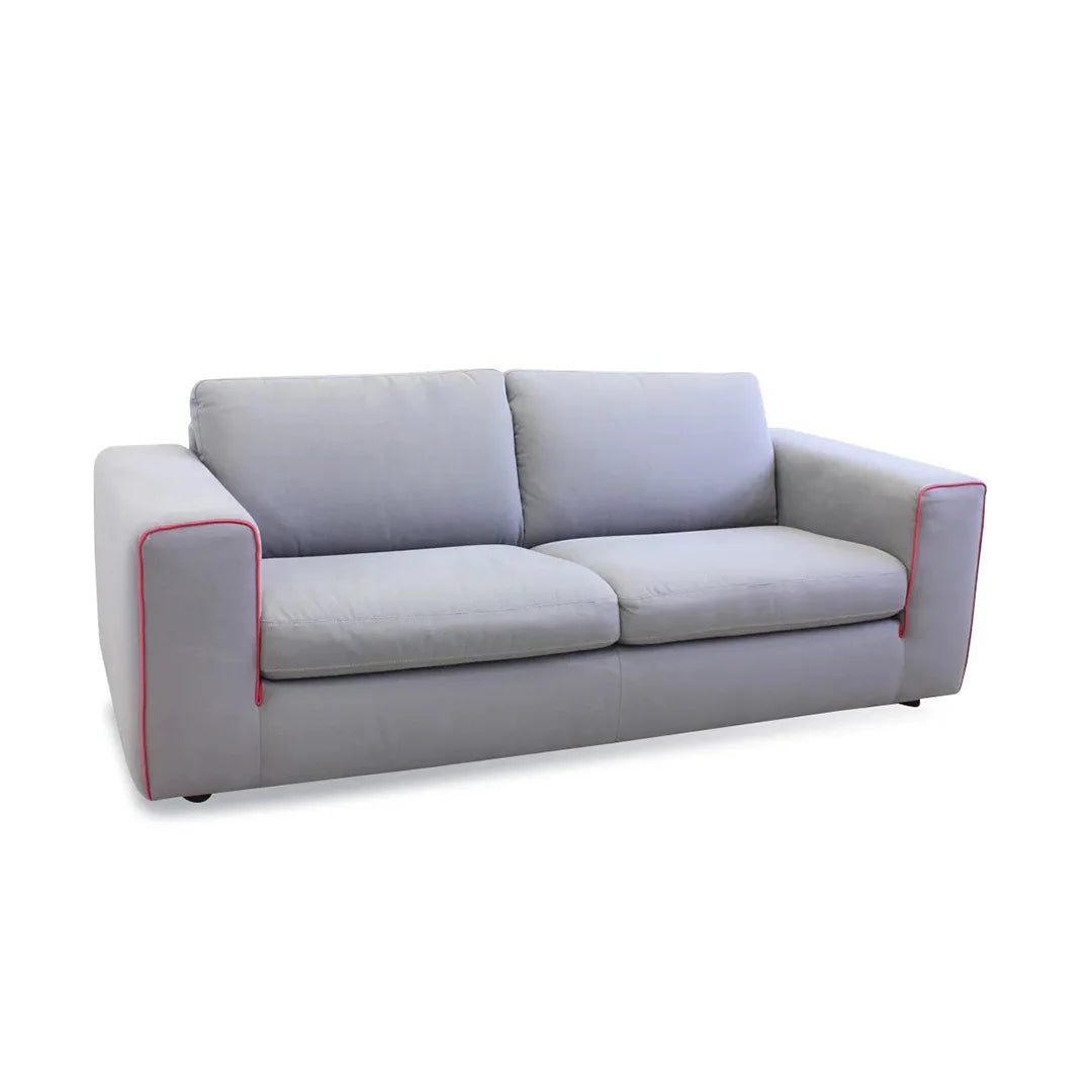 Sofa Iseo fango rojo. Muebles Italianos