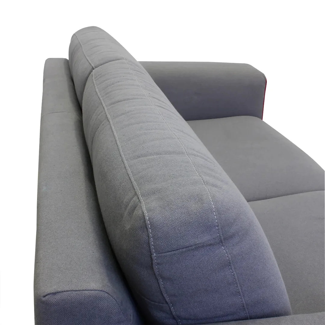 Sofa Iseo fango rojo. Muebles Italianos