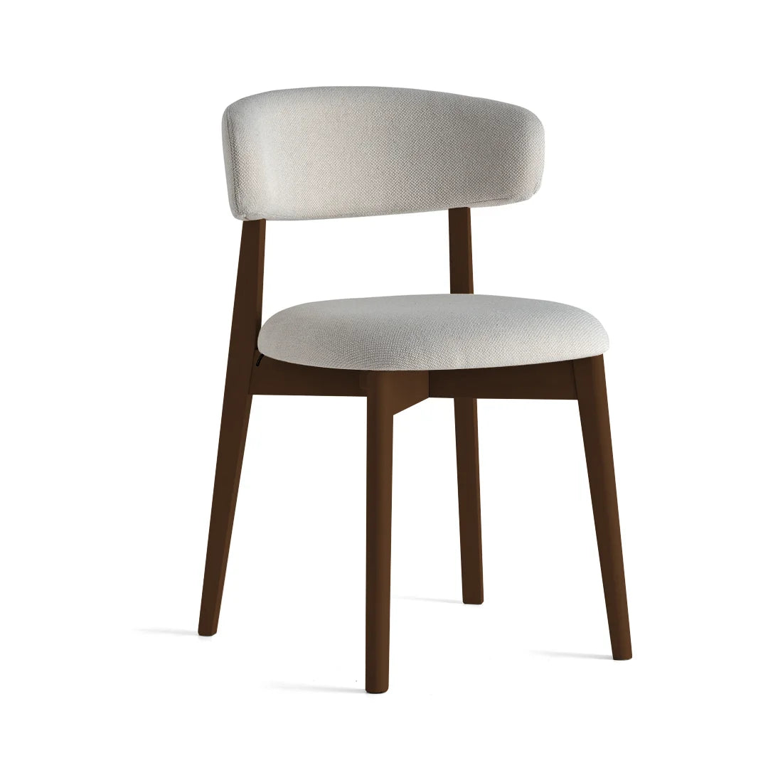 Silla para comedor Talks de tela y tipo piel. Muebles Italianos variant