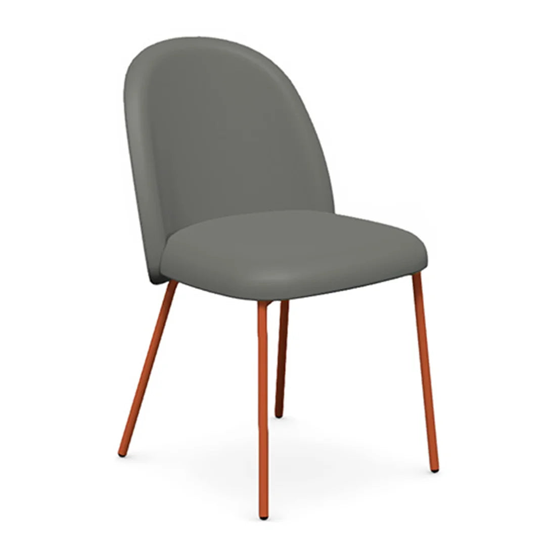 Silla de diseño Italiano Tuka tipo piel. Muebles Italianos variant