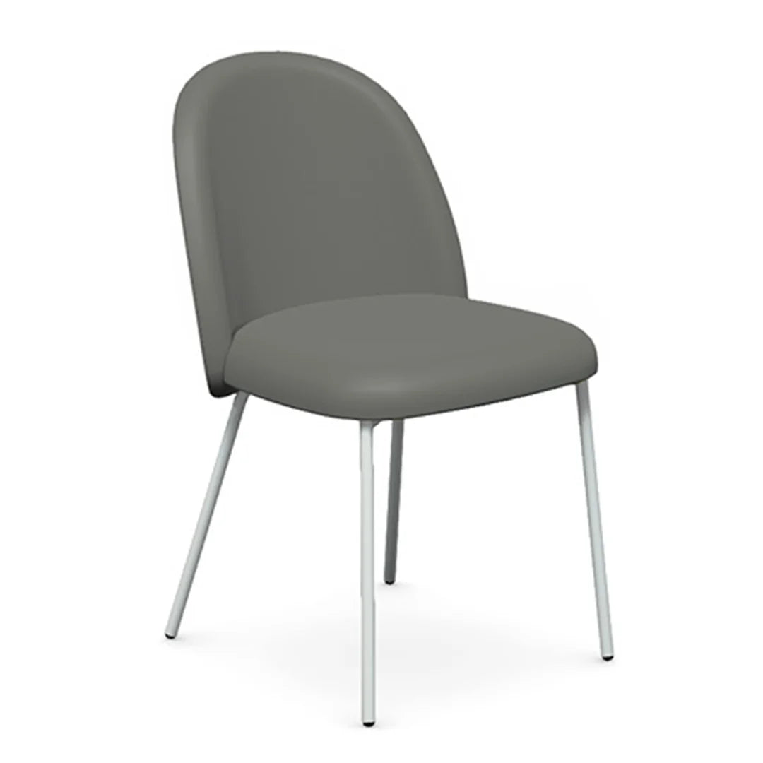 Silla de diseño Italiano Tuka tipo piel. Muebles Italianos variant