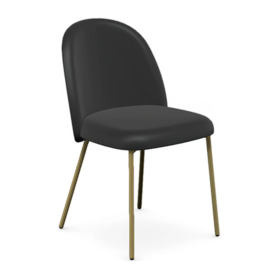 Silla de diseño Italiano Tuka tipo piel. Muebles Italianos variant