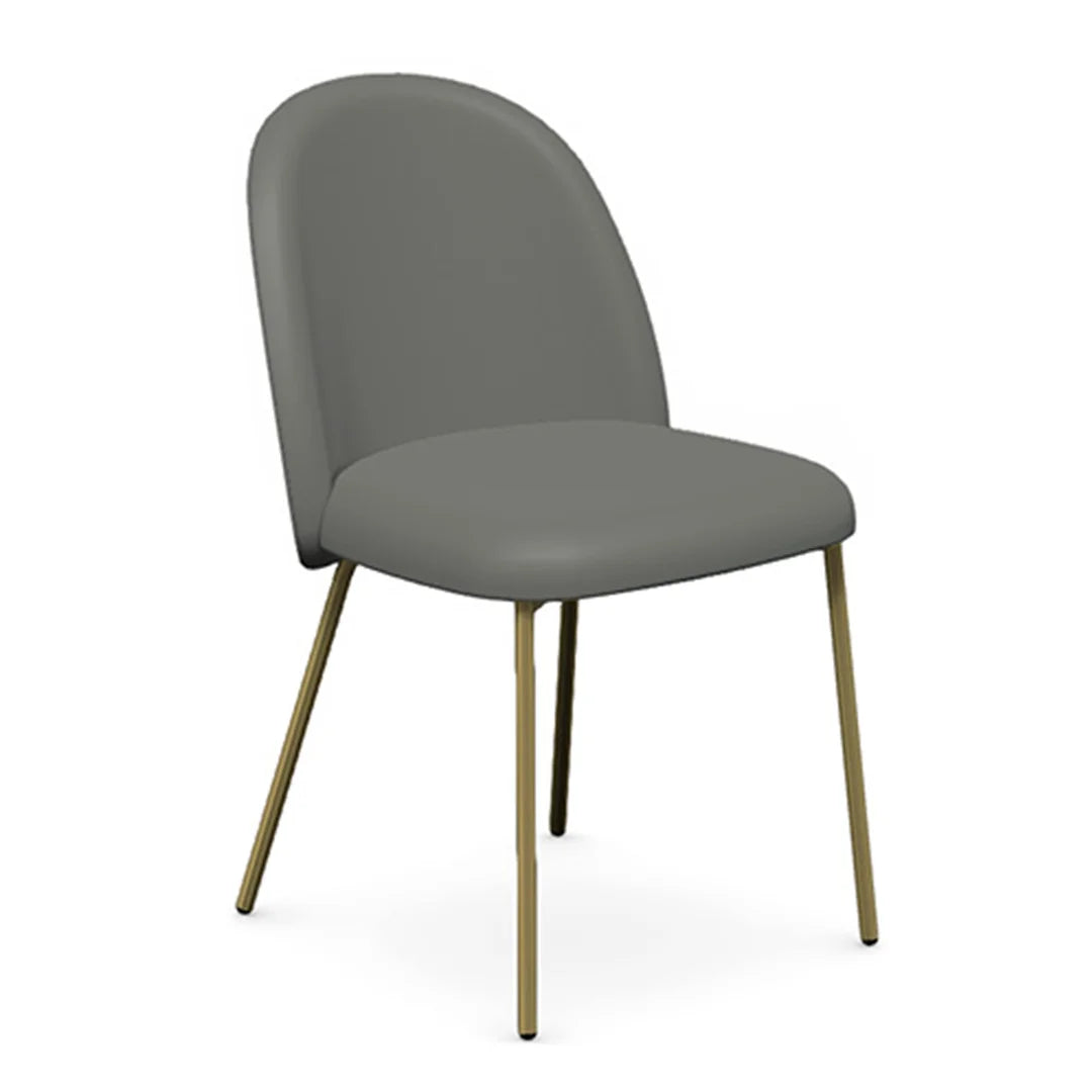Silla de diseño Italiano Tuka tipo piel. Muebles Italianos variant