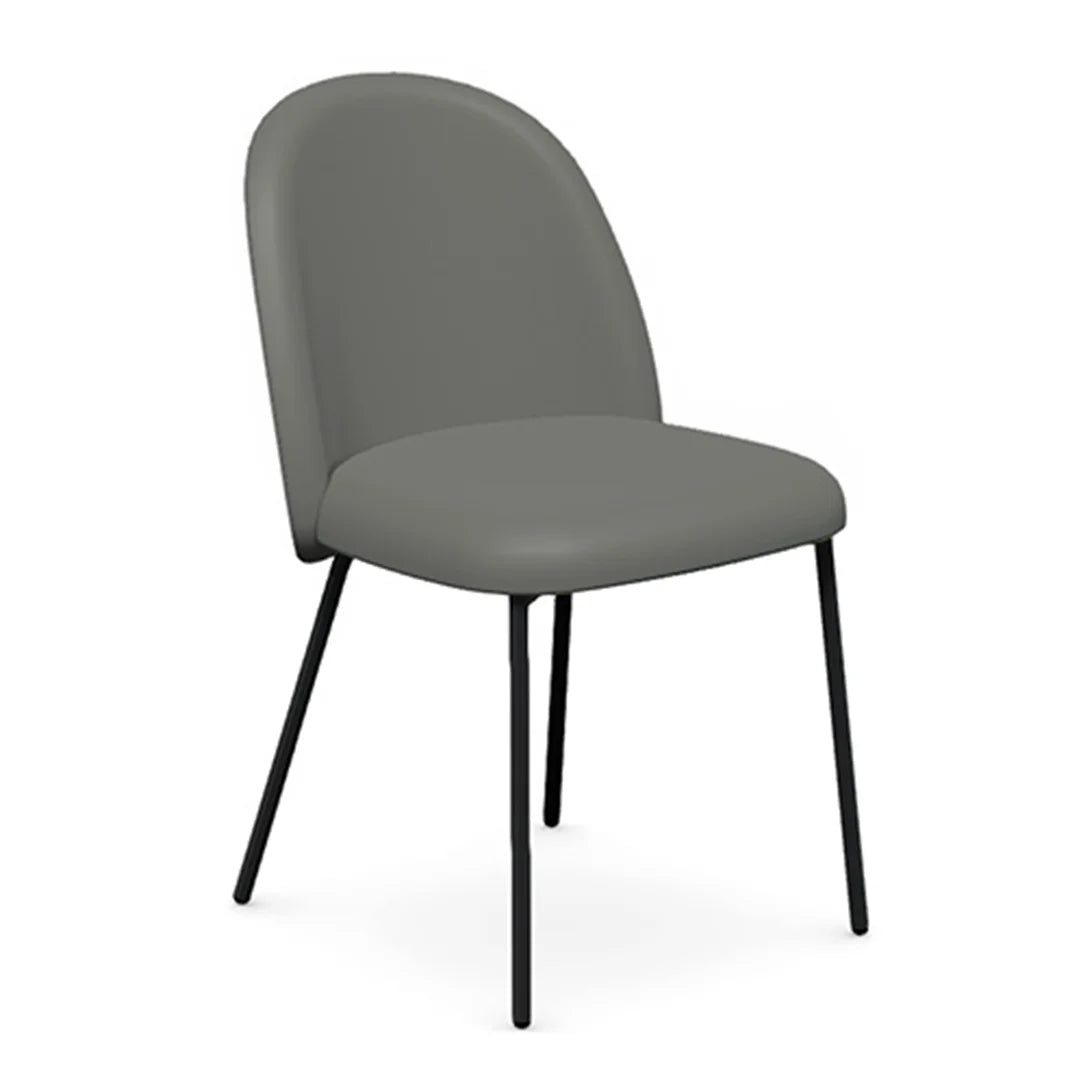 Silla de diseño Italiano Tuka tipo piel. Muebles Italianos variant