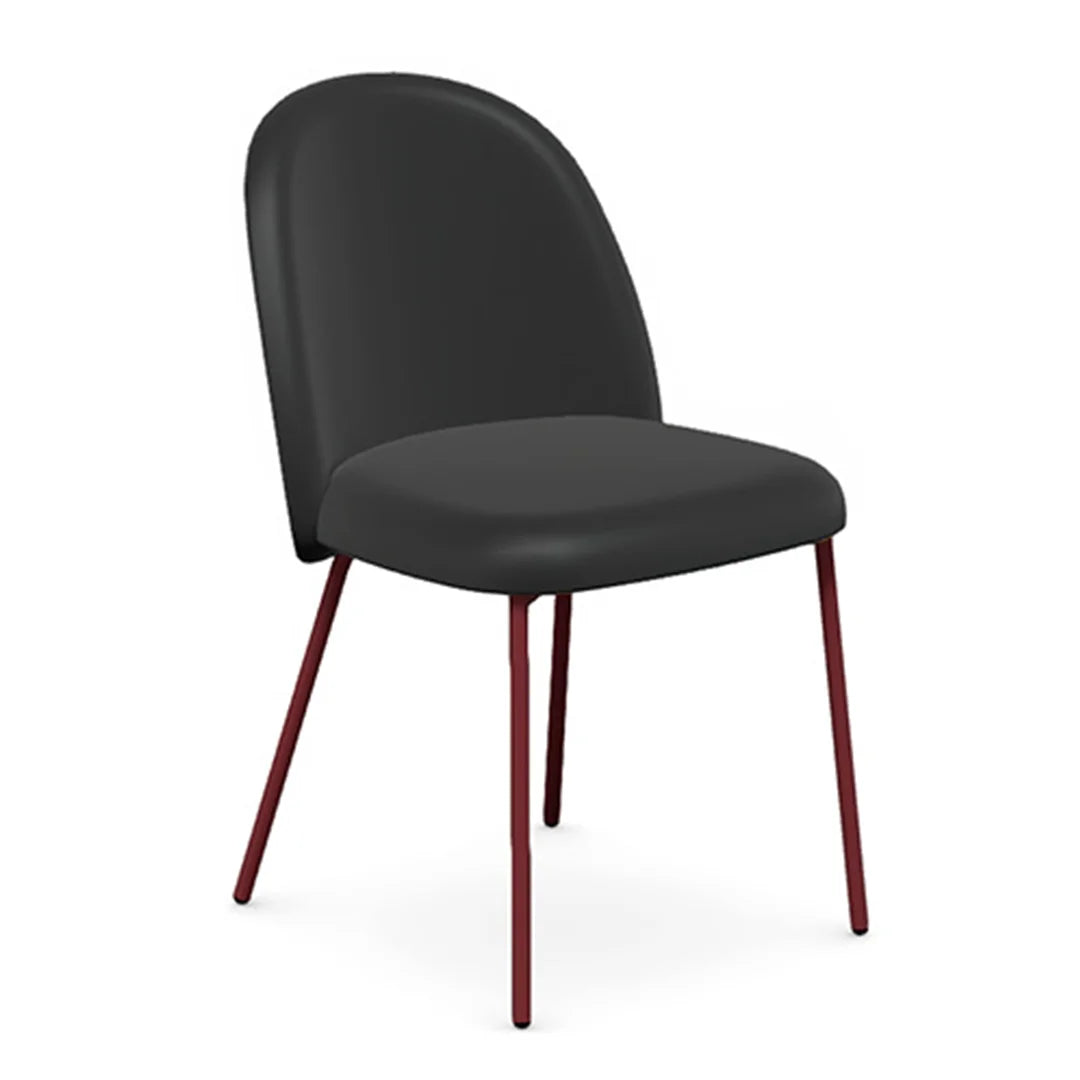 Silla de diseño Italiano Tuka tipo piel. Muebles Italianos variant