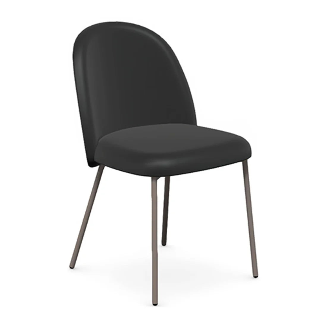 Silla de diseño Italiano Tuka tipo piel. Muebles Italianos variant