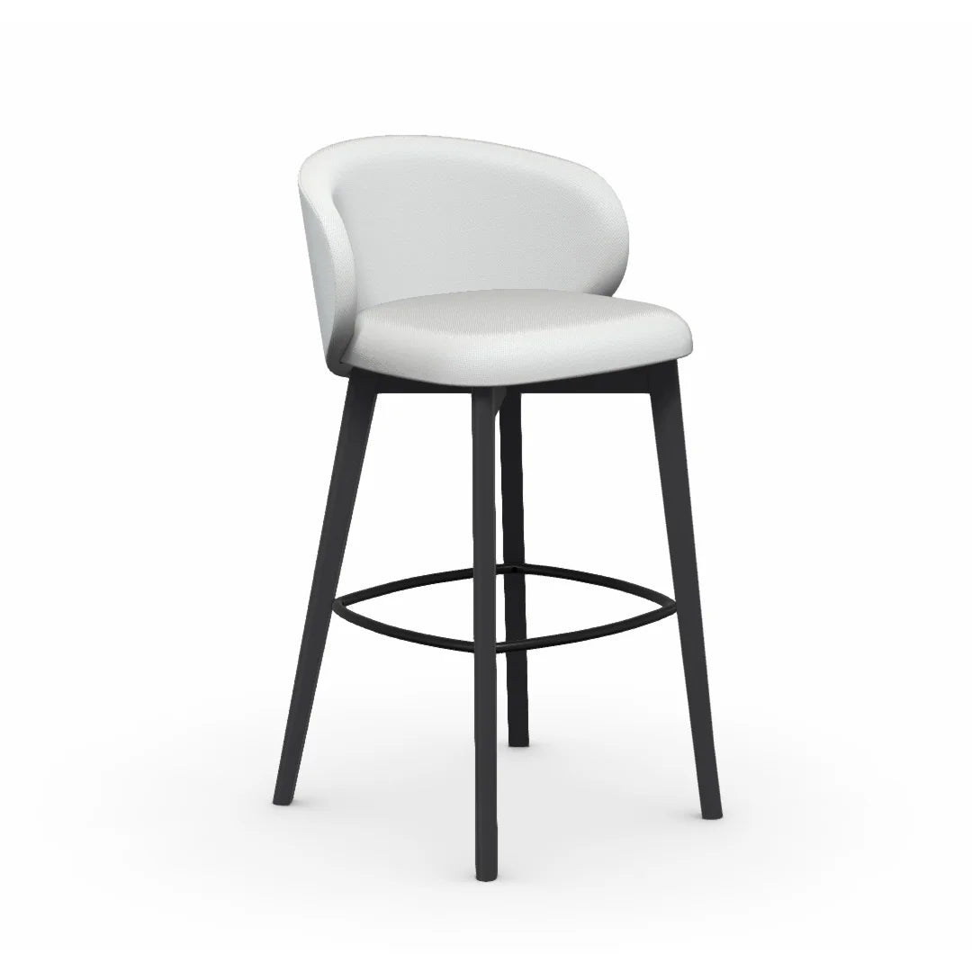 variant Banco alto Italiano de lujo Tuka de madera. Muebles Italianos