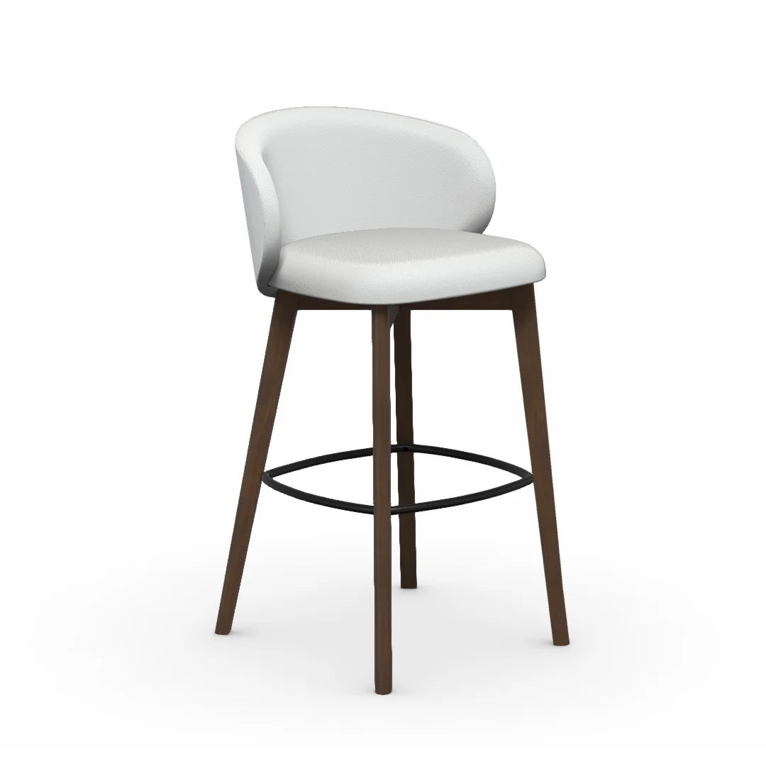 variant Banco alto Italiano de lujo Tuka de madera. Muebles Italianos