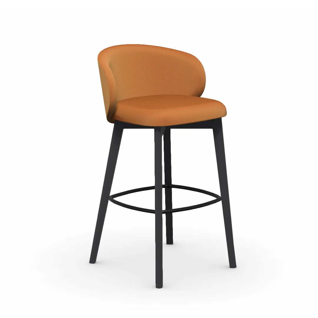 variant Banco alto Italiano de lujo Tuka de madera. Muebles Italianos variant