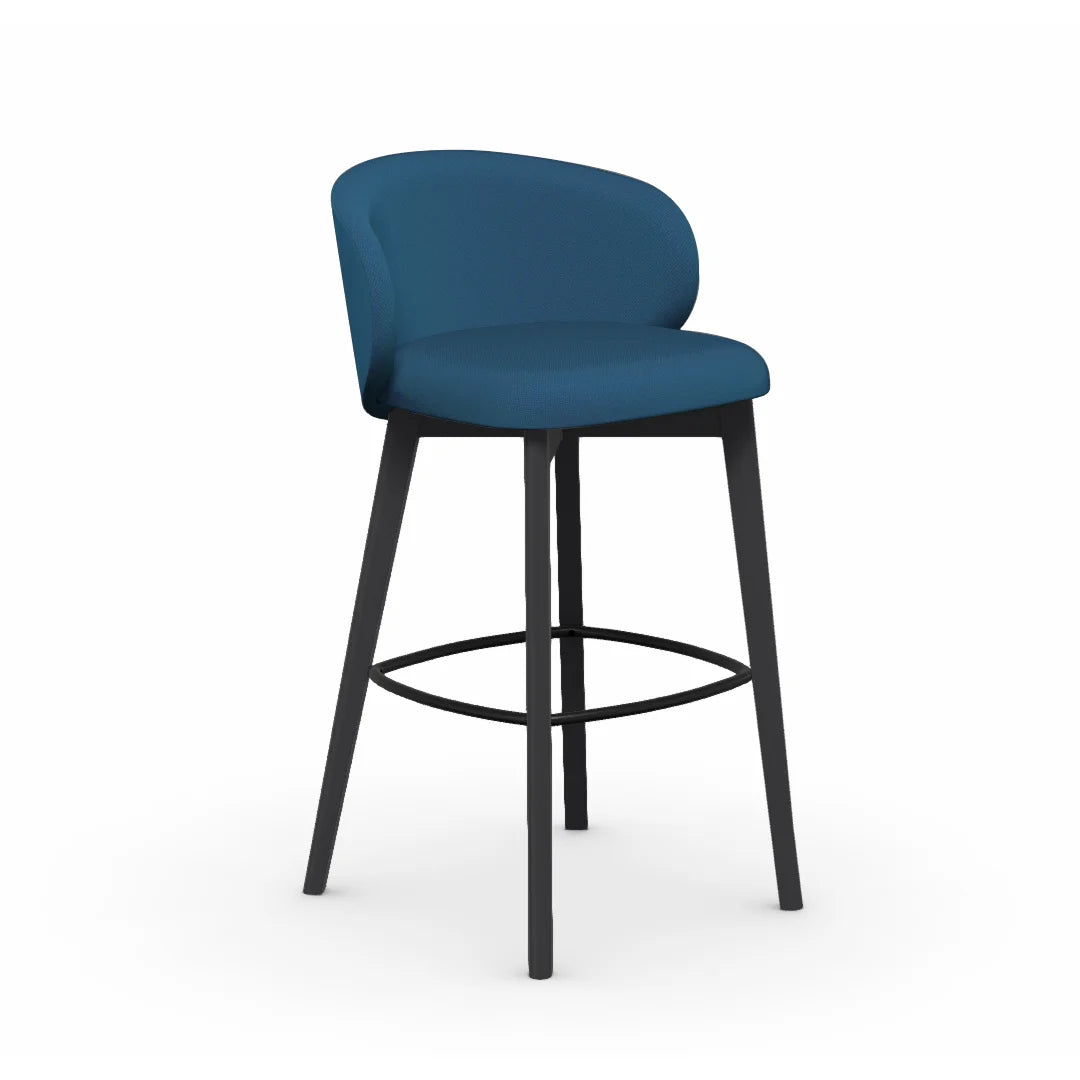 variant Banco alto Italiano de lujo Tuka de madera. Muebles Italianos variant