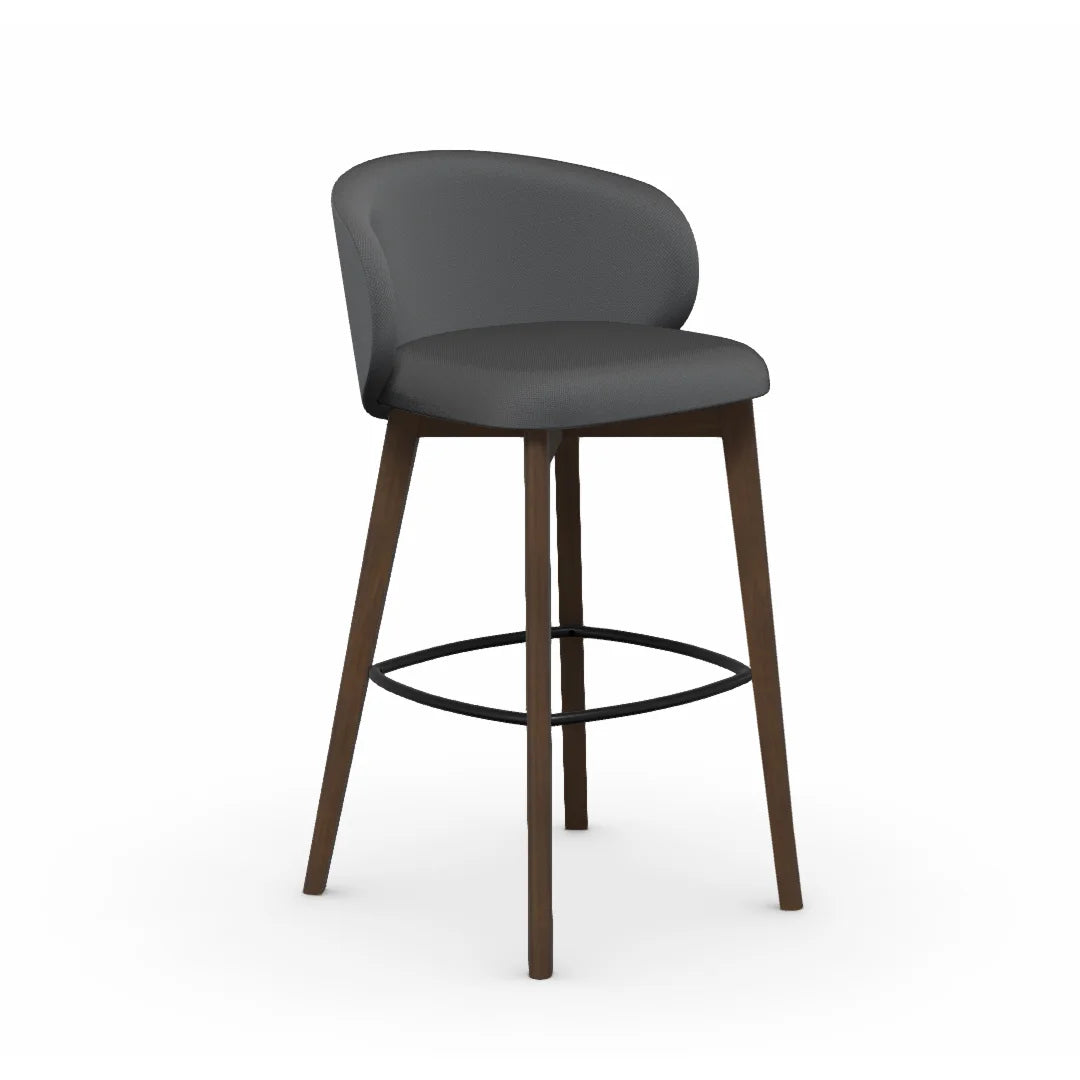 variant Banco alto Italiano de lujo Tuka de madera. Muebles Italianos