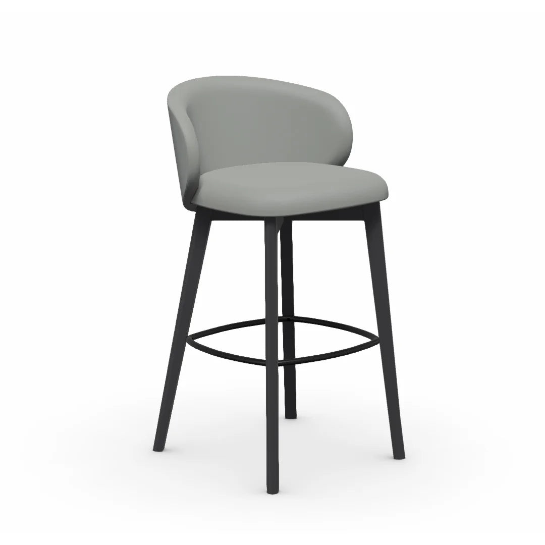 variant Banco alto Italiano de lujo Tuka de madera. Muebles Italianos