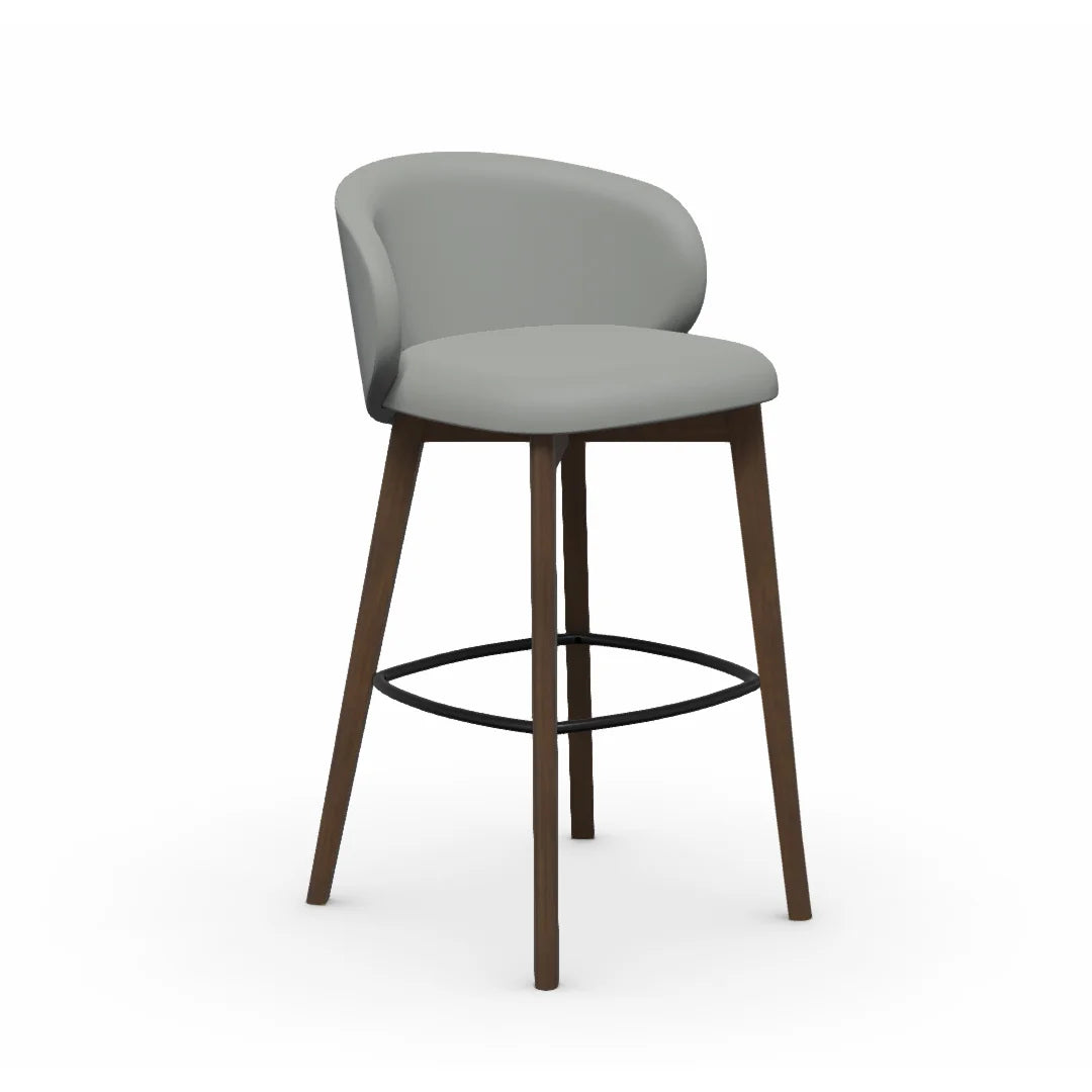 variant Banco alto Italiano de lujo Tuka de madera. Muebles Italianos