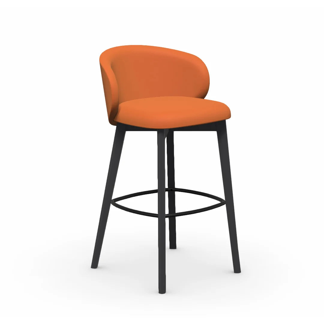 variant Banco alto Italiano de lujo Tuka de madera. Muebles Italianos