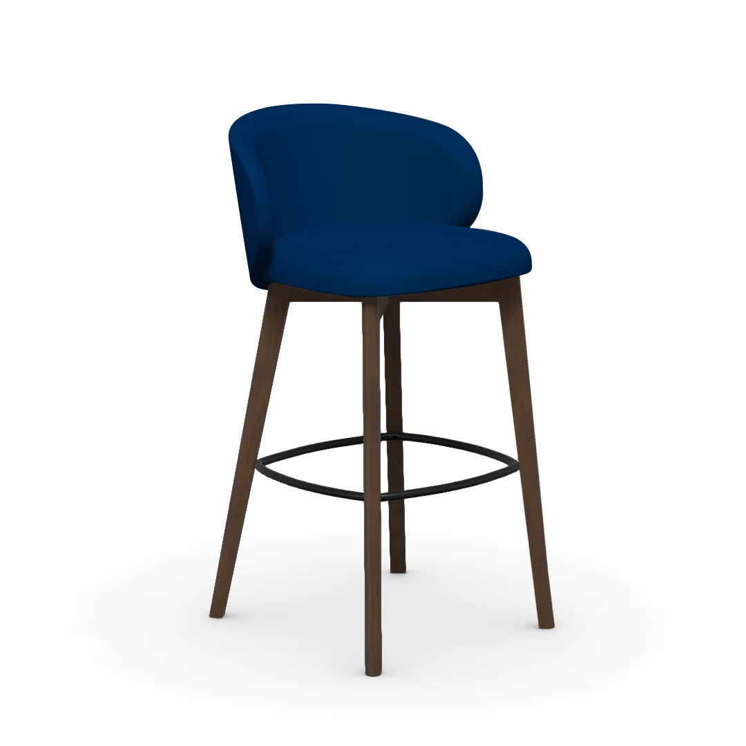 variant Banco alto Italiano de lujo Tuka de madera. Muebles Italianos