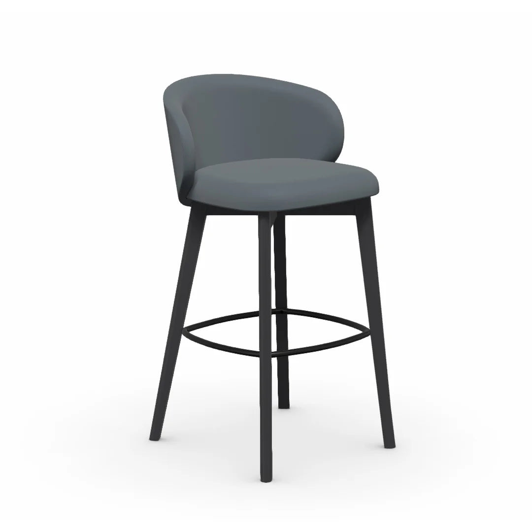 variant Banco alto Italiano de lujo Tuka de madera. Muebles Italianos