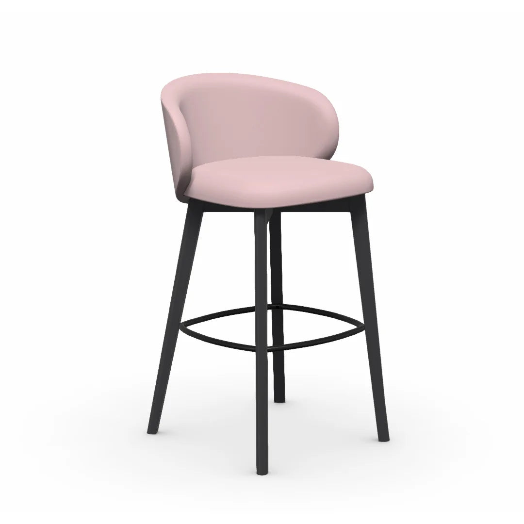 variant Banco alto Italiano de lujo Tuka de madera. Muebles Italianos