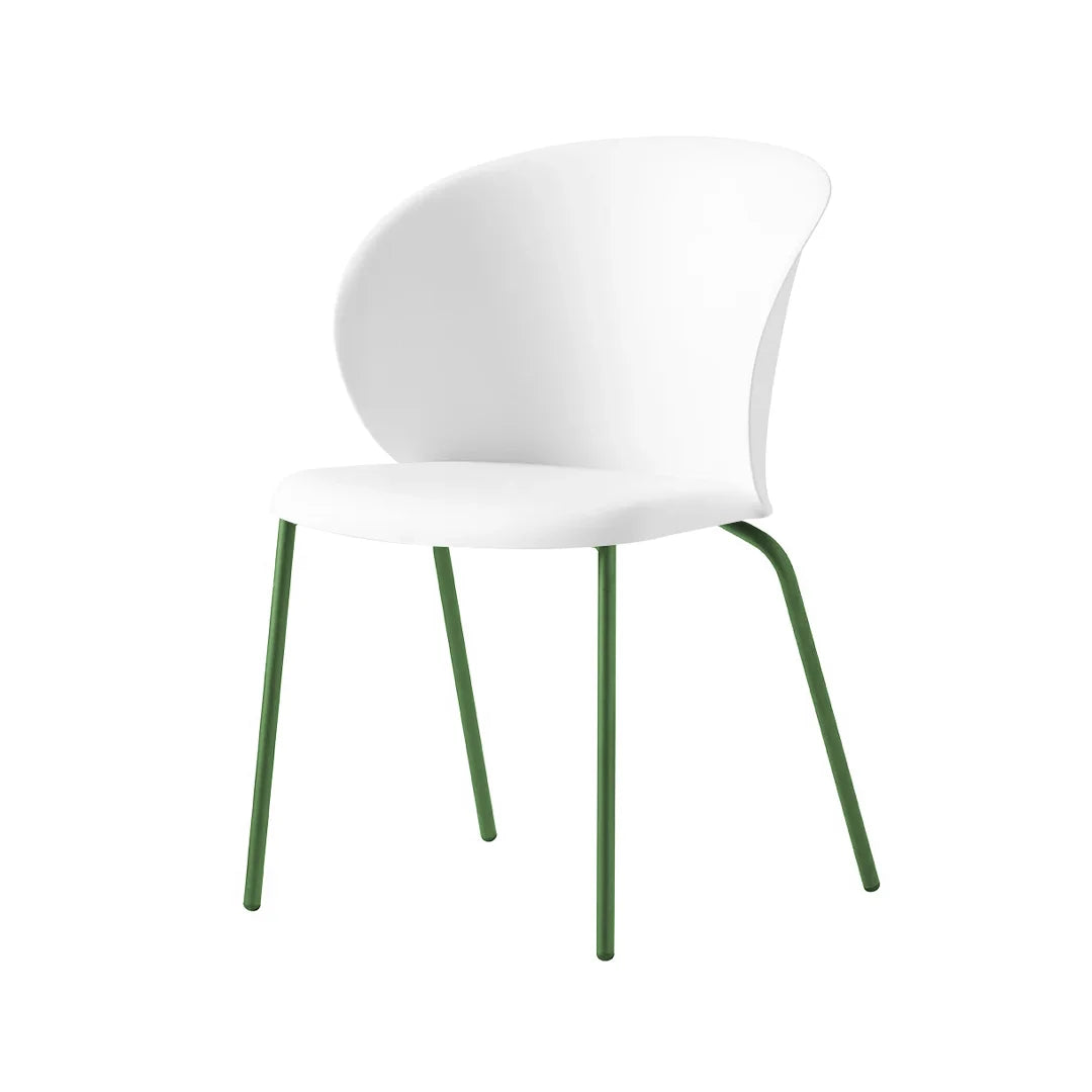 Silla sustentable Tuka apilable. Muebles Italianos variant