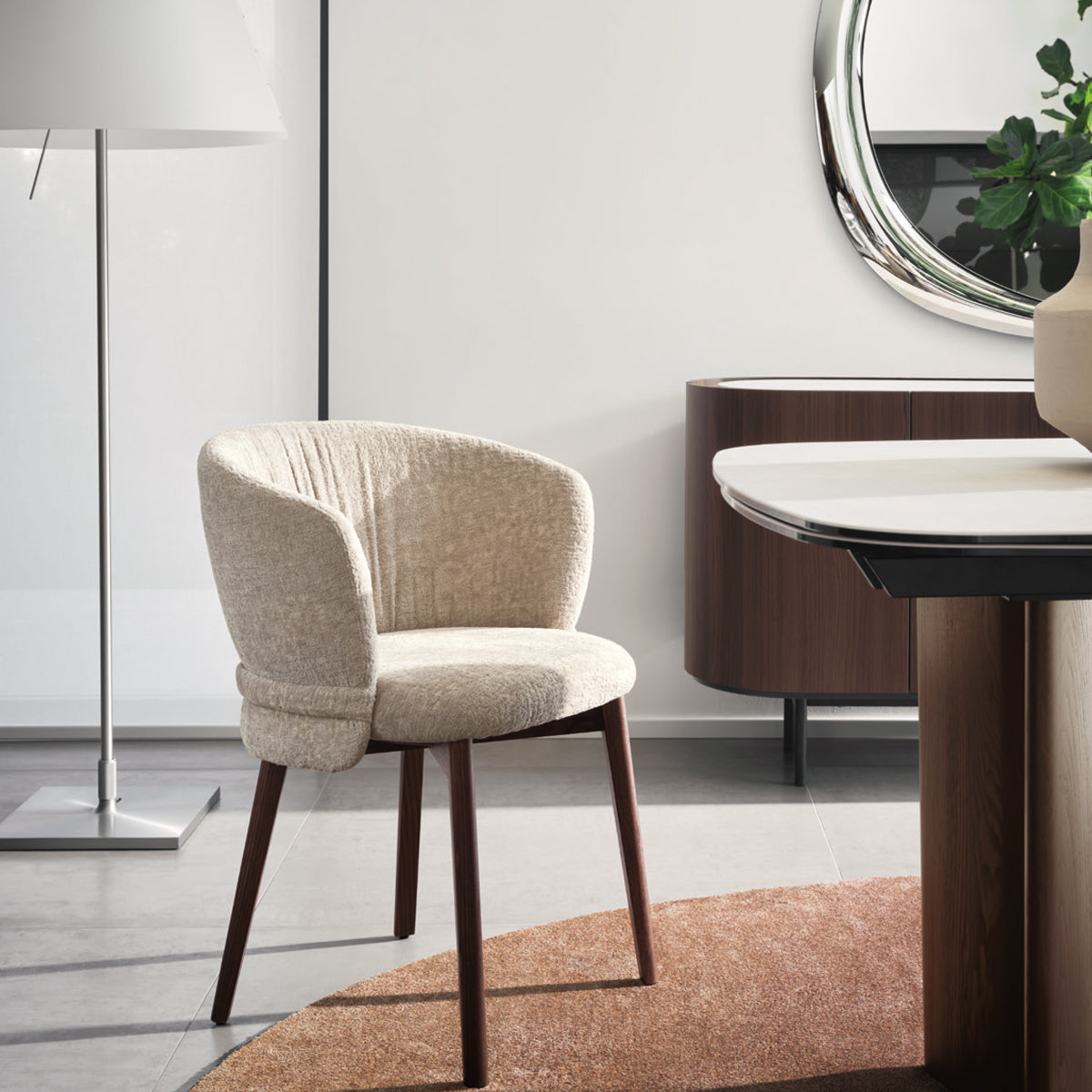 silla vanilla madera