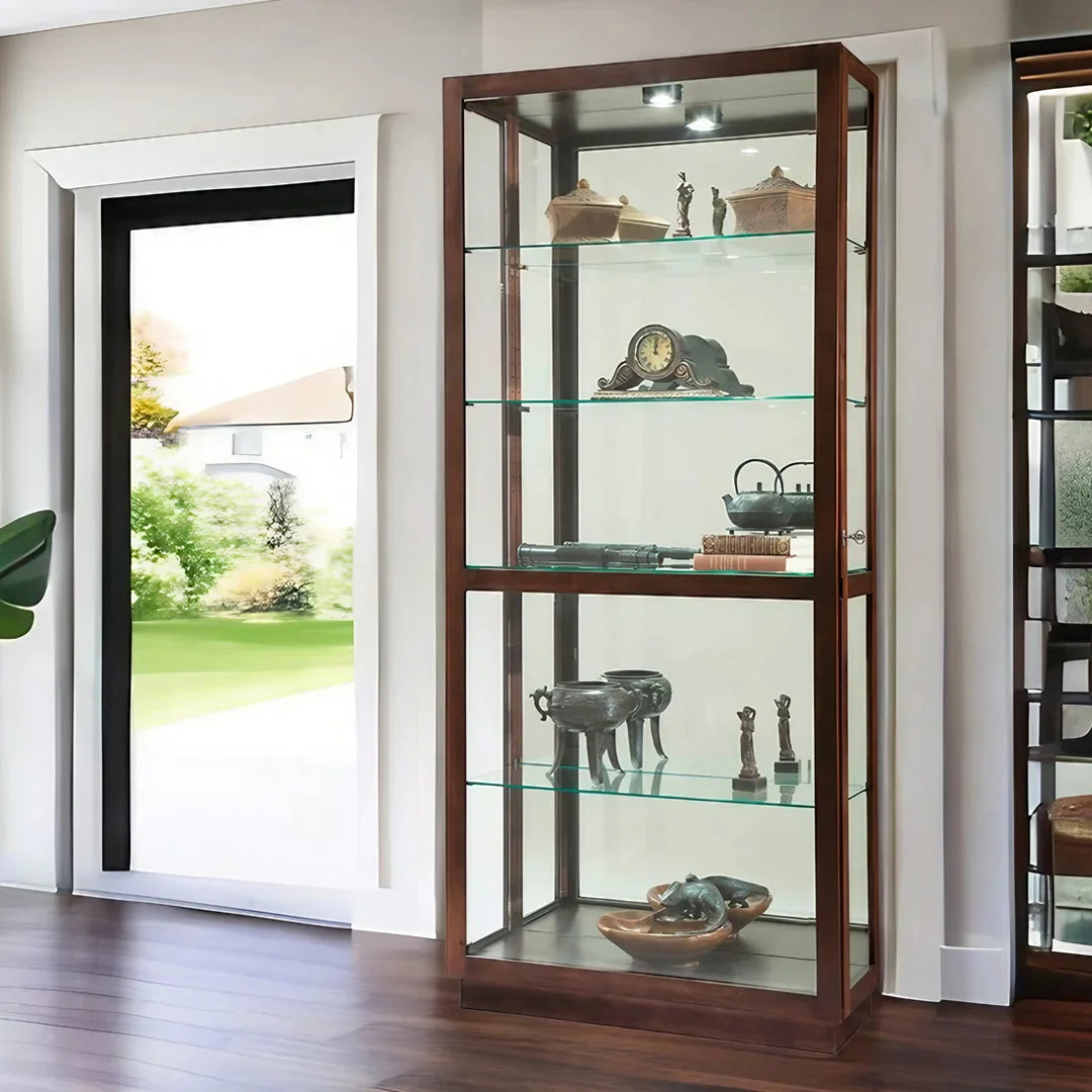 Vitrina Jayden Espresso. Muebles Italianos