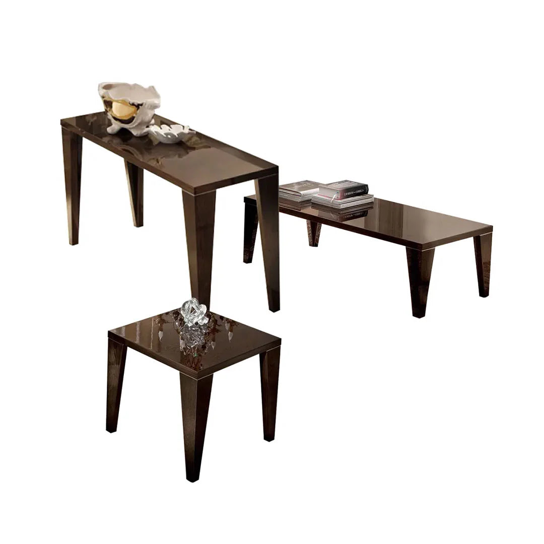 W-set de mesas Murano. Muebles Italianos