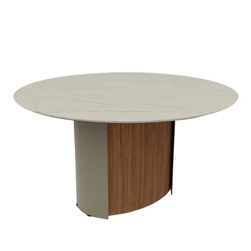 mesa yoroi circular 160 (inserto acanalado)