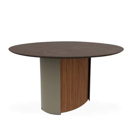 mesa yoroi circular 140 (inserto acanalado)