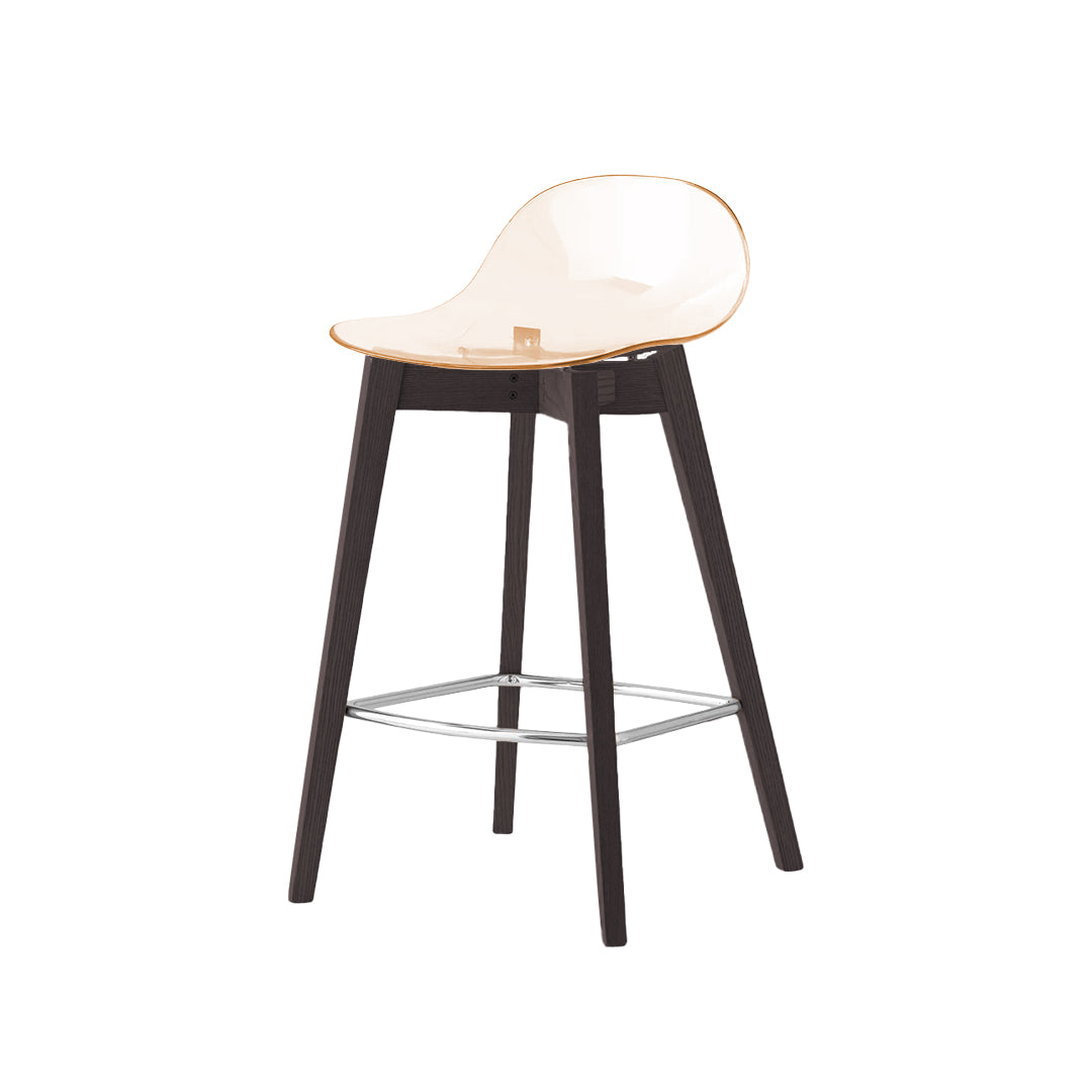 Banco para cocina Academy de madera y policarbonato. Muebles Italianos variant