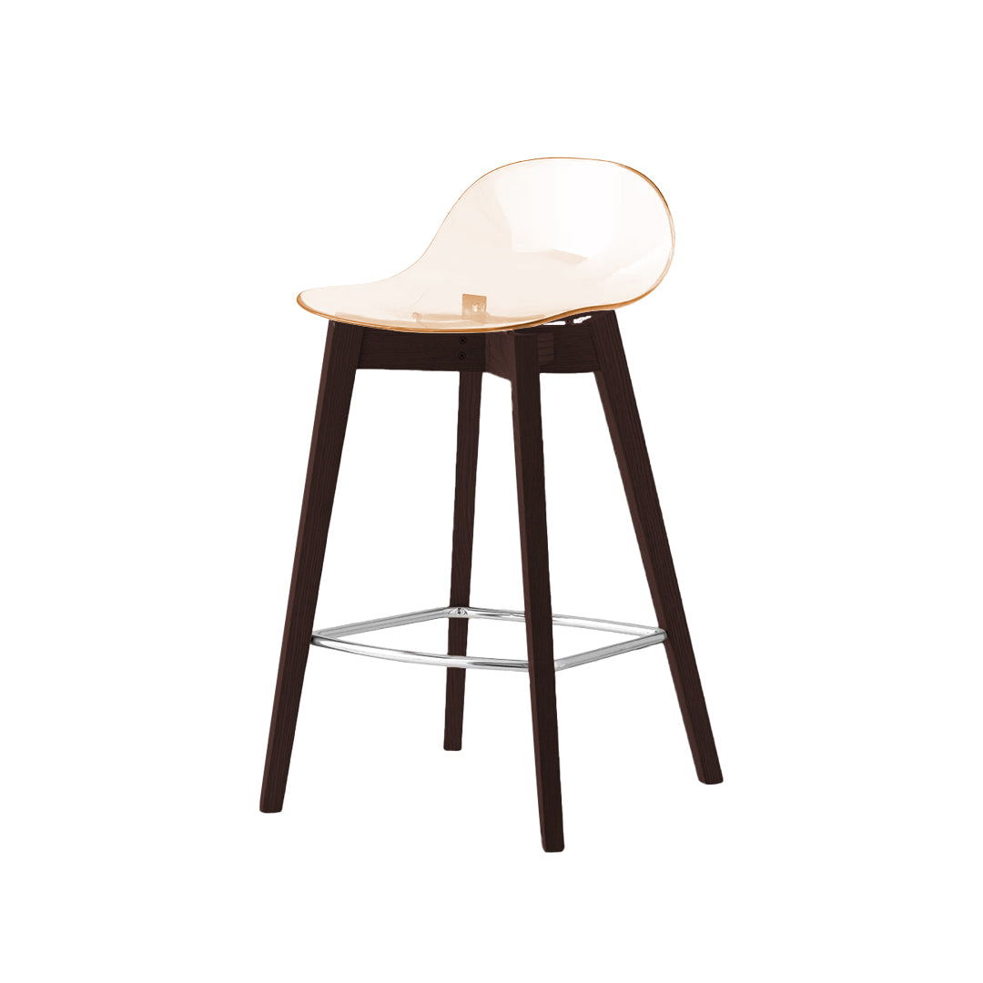 Banco para cocina Academy de madera y policarbonato. Muebles Italianos variant