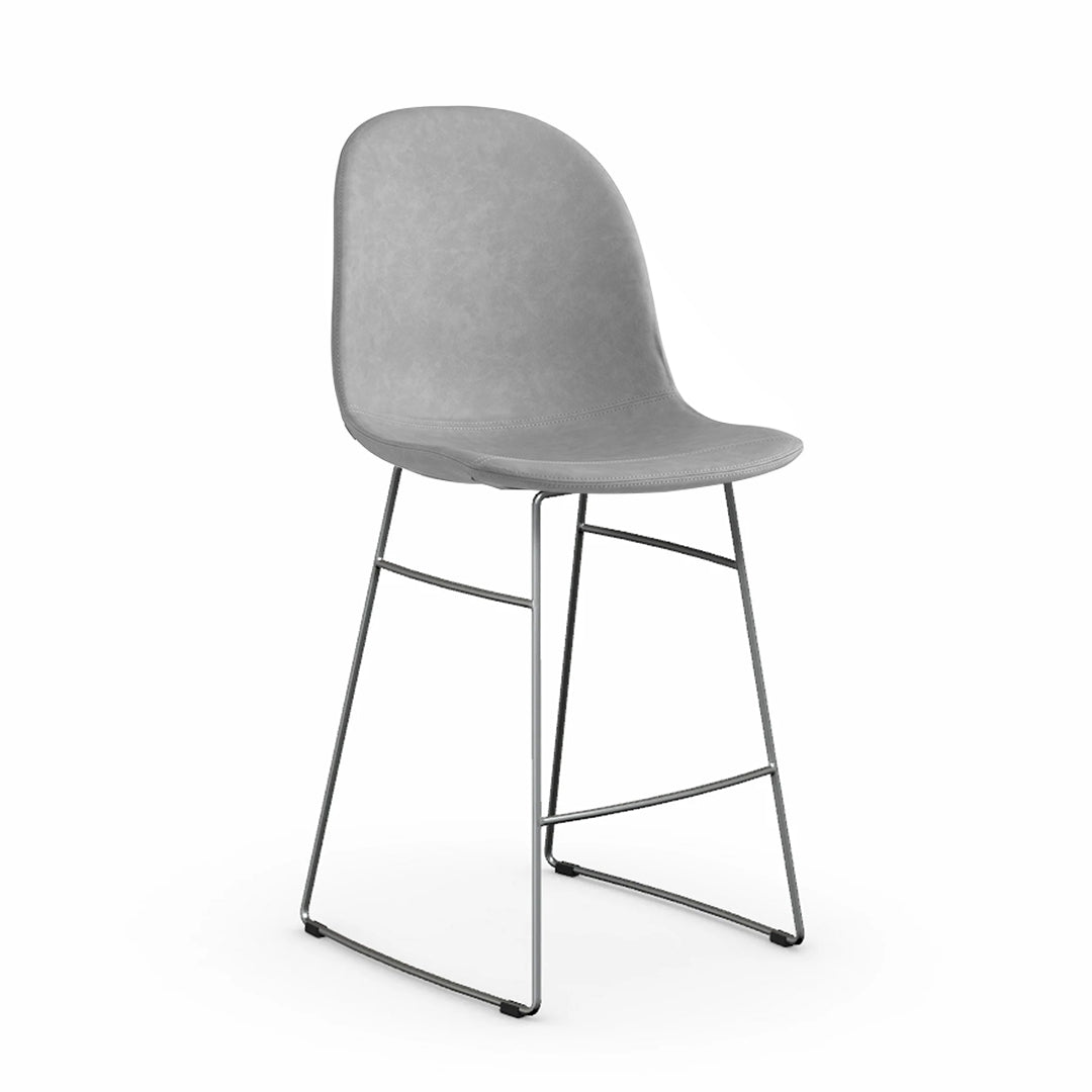 Banco Italiano para cocina Academy de tela y metal. Muebles Italianos variant