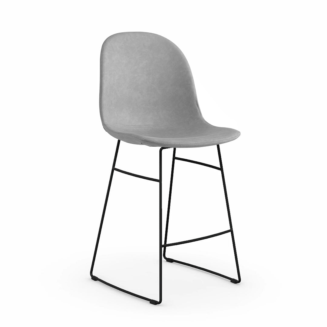 Banco Italiano para cocina Academy de tela y metal. Muebles Italianos variant