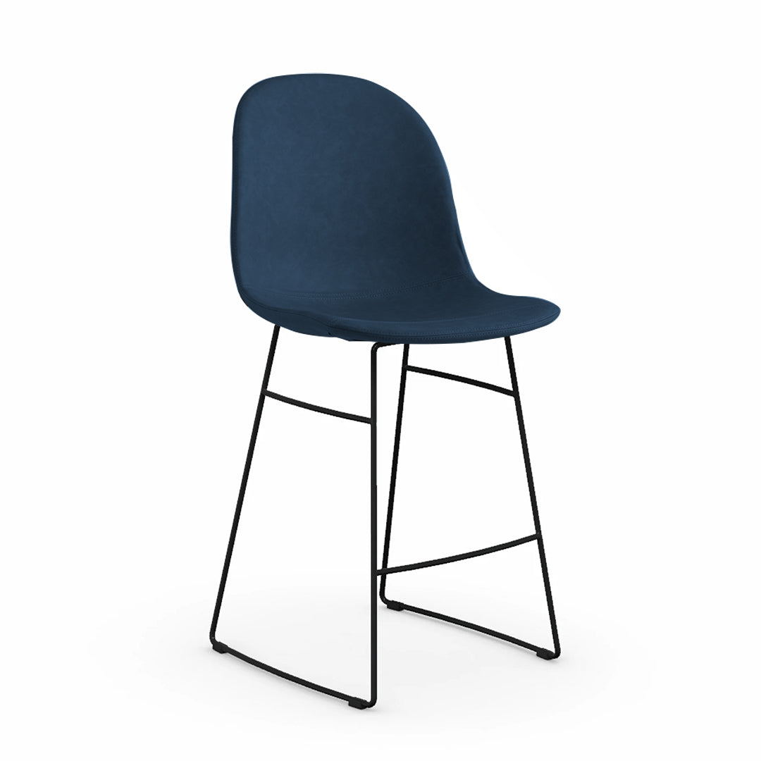 Banco Italiano para cocina Academy de tela y metal. Muebles Italianos variant