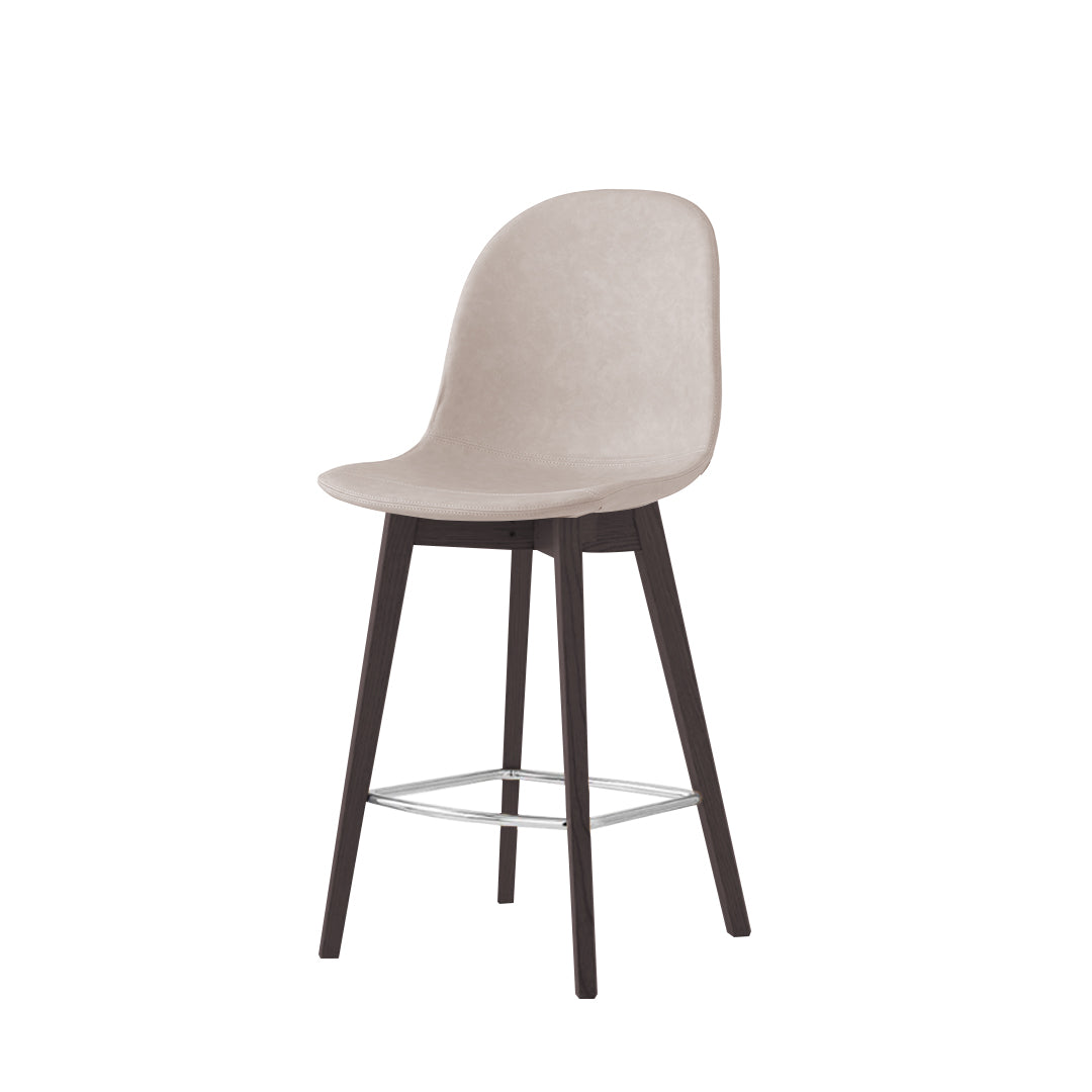 Banco italiano para cocina Academy bajo tipo piel. Muebles Italianos variant