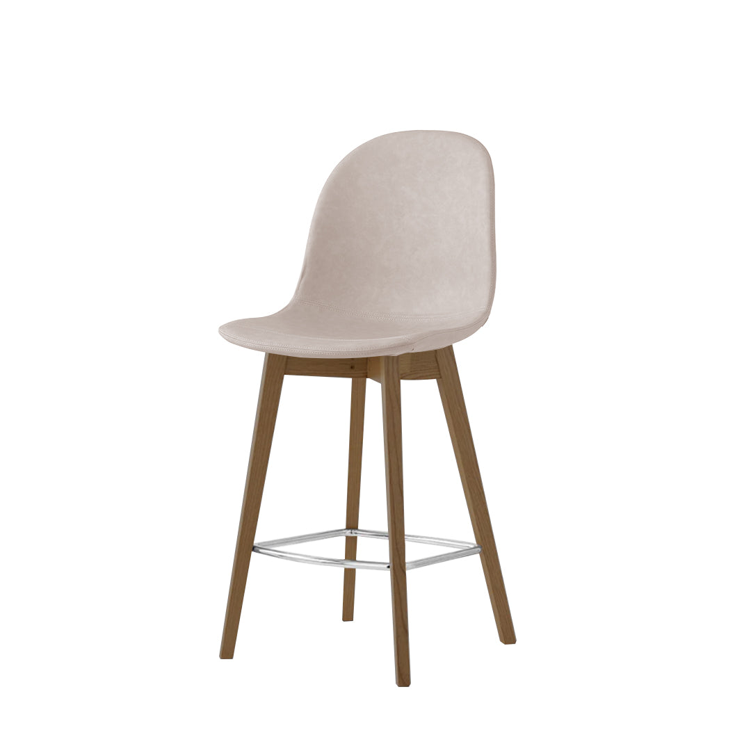 Banco italiano para cocina Academy bajo tipo piel. Muebles Italianos variant