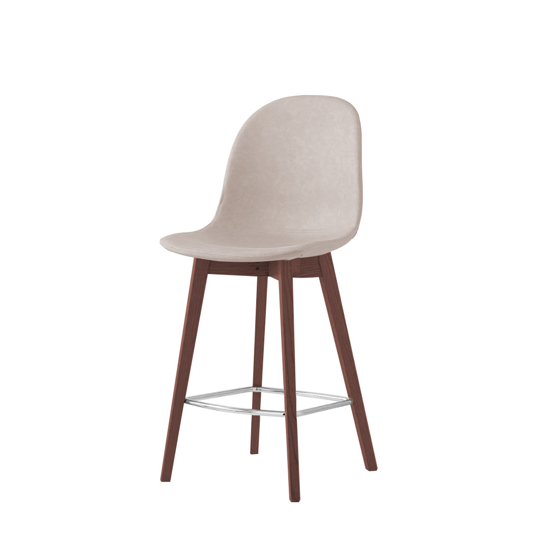 Banco italiano para cocina Academy bajo tipo piel. Muebles Italianos variant